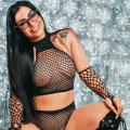 Lilly Flame, eine heisse Flamme. Bild